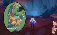 This is where you can access the underwater part in Merusea Village (Image via HoYoverse)
